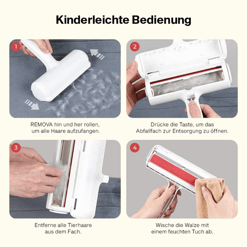 ZADAIA REMOVA - Tierhaarentferner für ein sauberes Zuhause