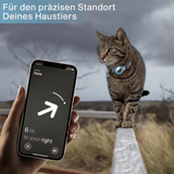 ZADAIA ANTILO - Sicheres GPS-Halsband mit reflektierenden Streifen für Haustiere